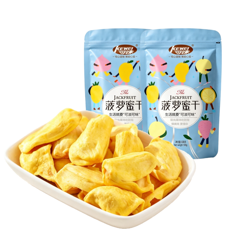 菠萝蜜干脆片108g香脆大片