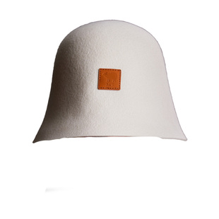 NKT纯羊毛探险帽奢侈品秋冬新款高级毛呢渔夫帽子女盆帽显脸小