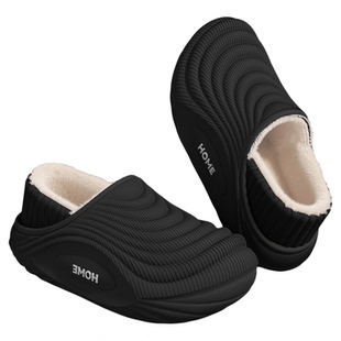 医护专用棉拖鞋男士包跟秋冬季居家厚底防滑外穿加绒保暖防水棉鞋