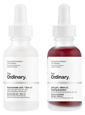 TheOrdinary烟酰胺+果酸精华套装