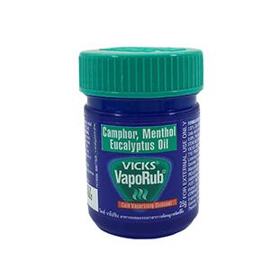 泰国原装 VICKS VapoRub薄荷膏通鼻蚊虫叮咬大人小孩宝宝适用25克
