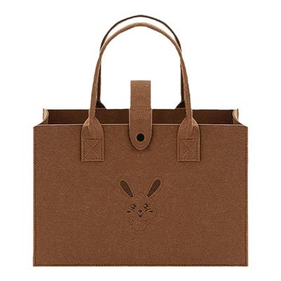 毛毡手提包女包大容量