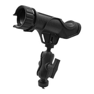 冲锋舟拓展轨道钓鱼竿万向球头支架防失手海竿水滴轮炮台支架