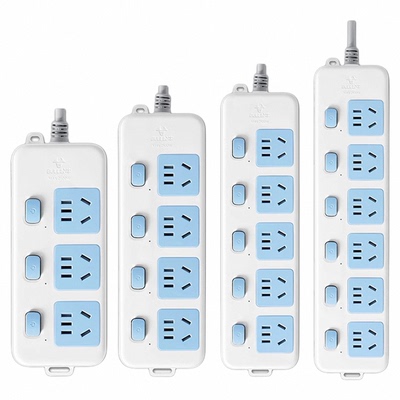 公牛带独立开关多功能无线插座