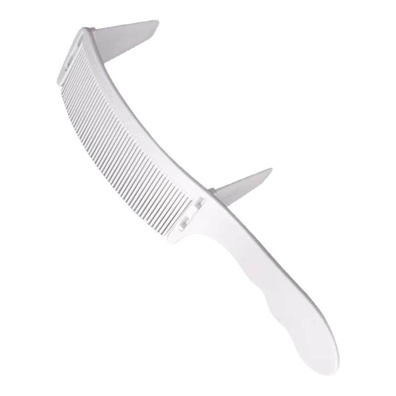 理发定位弯梳弧形新手剪发梳发廊家用快剪零基础裁剪梳男发辅助梳