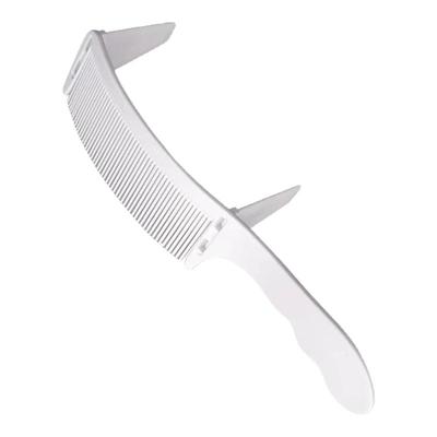 理发定位弯梳弧形新手剪发梳发廊家用快剪零基础裁剪梳男发辅助梳