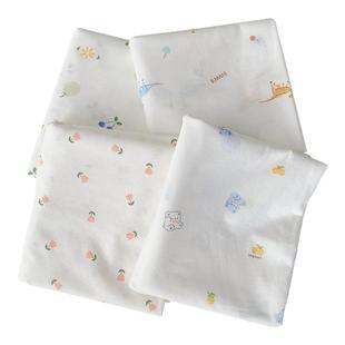 喵爸喵妈纯棉精梳棉针织薄款冰爽汗布T恤背心婴儿布DIY手工布料