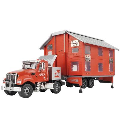 双层合金模型儿童仿真玩具车