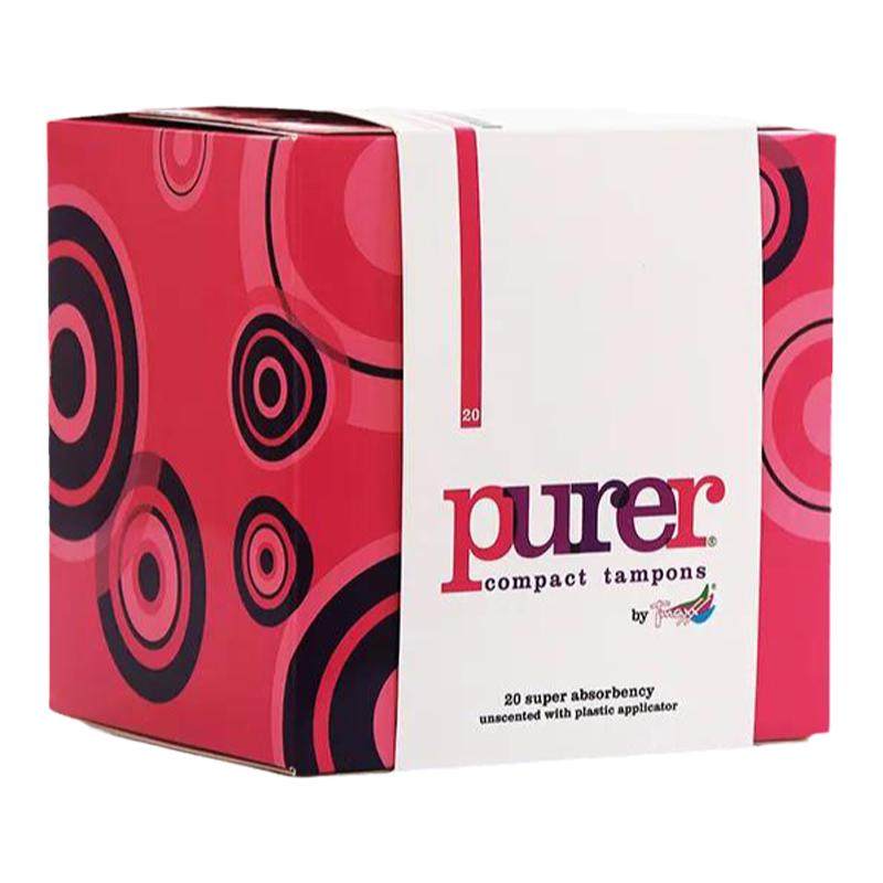 purer月经卫生棉条卫生巾导管