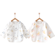 婴蓓依半背衣纯棉新生儿婴儿衣服