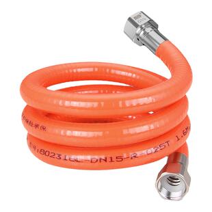 4分316不锈钢波纹一体管热水器马桶太阳能冷热高压防爆水管连接管