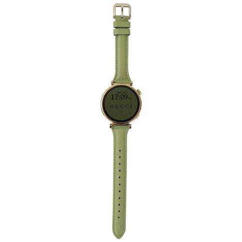 xit适用于华为gt6手表watchgt5表带watch4pro真皮gt7小蛮腰GT4女士watch7pro秋天纤新细款牛皮荣耀magic绿色