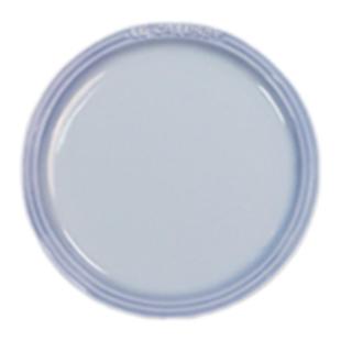 法国LE CREUSET酷彩炻瓷圆形盘西餐盘平盘牛排盘家用餐盘菜碟平盘