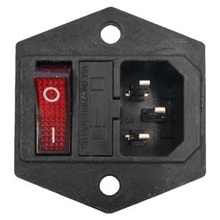 四口麻将机配件大全麻将桌零件电源开关插座单个二合一三合一保险