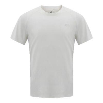 安德玛吸湿速干衣纯色圆领短袖T