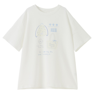 女大童韩版T恤半身裙套装2025夏季新款学生清新短袖A字伞裙两件套