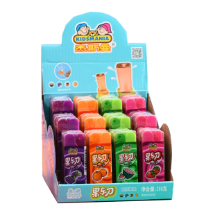 六一儿童节糖果零食创意棒棒糖蝴蝶剪刀糖果刀糖果杰斯曼果乐刀糖