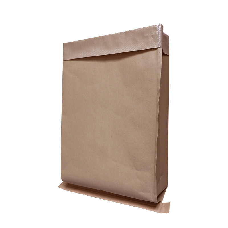 加厚牛皮纸塑复合袋编织袋印刷LOGO肥料25KG饲料袋蛇皮包装袋批发