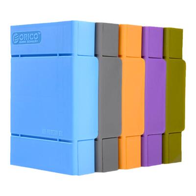 奥睿科标签套一体式五色保护盒