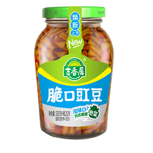 吉香居豇豆红油爽脆下饭菜瓶装