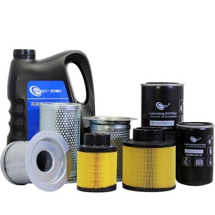 美的正力精工静霸涡旋式空压机耗材涡旋机机油滤油分芯空滤配件