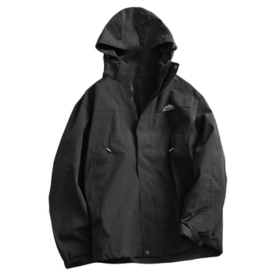 三合一可拆卸抓绒内胆连帽冲锋衣