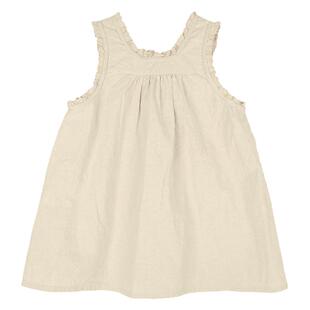 女童装日系连衣裙春秋叠穿全棉花边背心裙两面穿森系儿童公主裙子