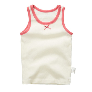 包邮日本采购 70~95cm西松屋婴幼儿宝宝纯棉/吸水速干背心吊带3枚