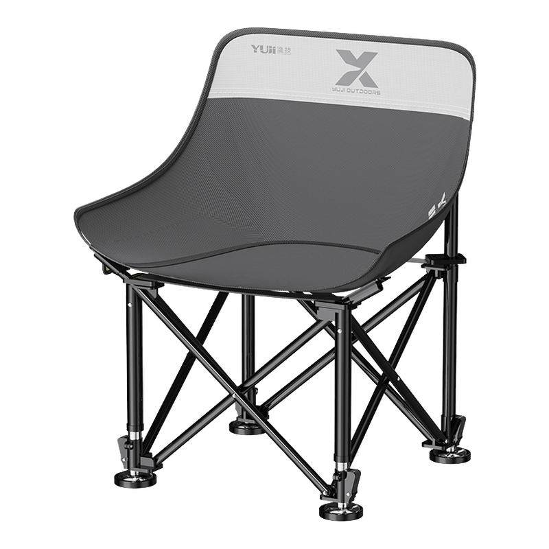 渔技2025新款钓椅月亮椅户外露营折叠野钓全地形多功能升降钓鱼椅