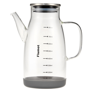 【自营】玻璃食用油壶厨房家用不挂油罐装醋瓶大容量容器2025新款