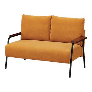 NITORI宜得利家居家具复古loft工业铁艺小双人沙发咖啡厅沙发GC03