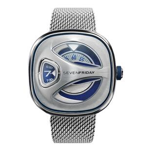 【全新系列】SEVENFRIDAY七个星期五全复古自动机械表钢带ME1/01M