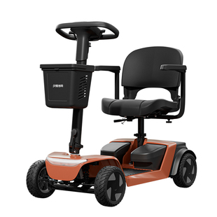 夕阳岁月老人代步车四轮电动残疾人老年四轮电动可折叠安全助力车