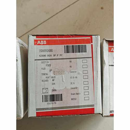 〔议价-可维修〕ABB塑壳断路器S2X80 R20 3P F FC 型号1S
