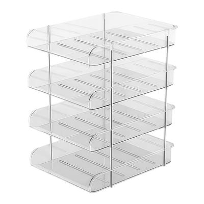 桌面置物架书本收纳架多层收纳盒