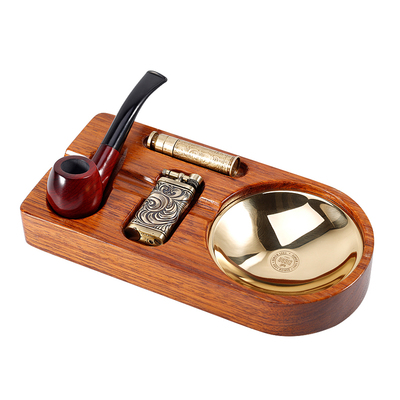 JIFENG烟斗架套装火机压棒醒草盘