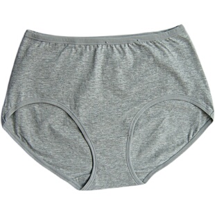 彩田内裤女士正品纯棉高腰三角裤头全棉加大码中老年短裤简约7005