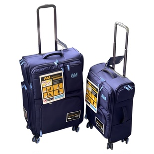 外贸出口牛津纺布超轻登机箱24寸帆布行李箱托运28寸大容量布箱子