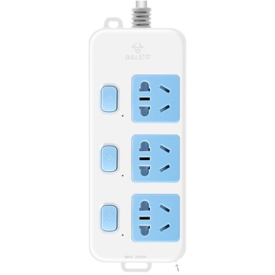 公牛插座面板多孔正品家用