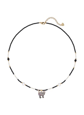 鱼头星星海贝壳串珠项链女生轻奢小众猫咪百搭时尚官方正品礼物潮