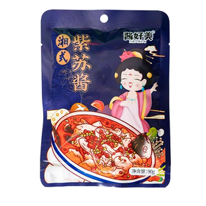 酱好美紫苏酱香辣提鲜增香去腥湘味紫苏烤鱼调料包辣椒酱干锅酱