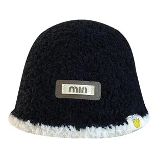 儿童帽子秋冬韩版洋气时尚渔夫帽男童女童休闲百搭宝宝水桶帽冬潮