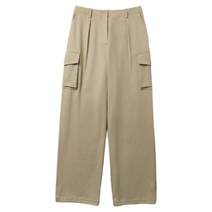 TANG TOWN 春夏自制轻松凹出时髦街头造型 汉麻棉工装裤休闲裤子