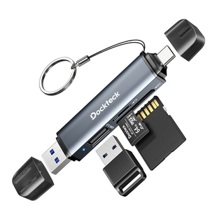 三合一读卡器USB3.0+Type-C手机电脑两用相机SD卡TF卡行车记录仪内存储卡otg转换器ccd多功能iPad高速读取器