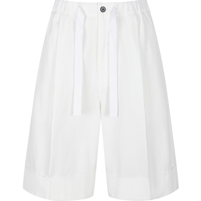 LESS棉质直筒复古水洗牛仔中裤