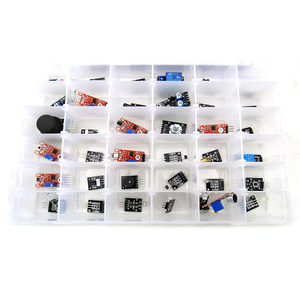 37种传感器套件 传感器模块 电子模块传感器机器人套件智能小车