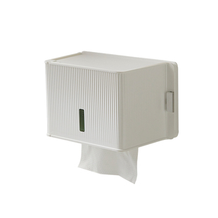 卫生间纸巾盒免打孔防水厕所抽纸盒卷纸架收纳盒浴室壁挂式高级感