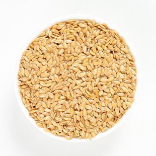 黄金亚麻籽生亚麻子500g亚麻仁可榨油非熟高亚麻酸胡麻籽秋麻籽