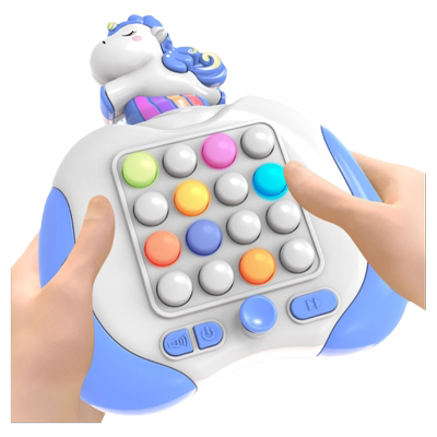 2024新款儿童按按乐速推游戏机打地鼠速推机闯关成人解压益智玩具