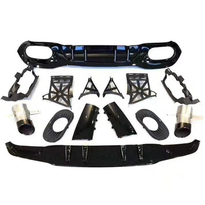 奔驰amg原厂材质原车位置后唇